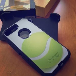iPhone 7/8 plus phone case with tennis ball design